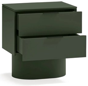 Зелено нощно шкафче Totem – Teulat