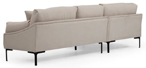 Светлобежов ъглов диван , ляв ъгъл Leo - Artie