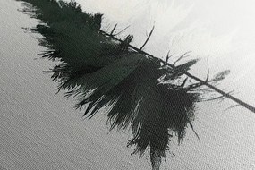 Картина на платно – Минималистично иглолистно дърво