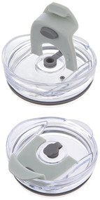 Светлозелена термочаша със сламка 1,2 l Termo – Orion