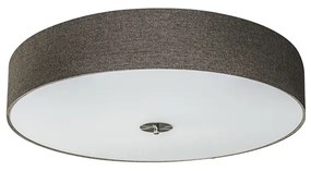 Ръстичен таванен аплик Таупе 70 см - Drum Jute