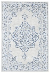 Синьо-кремав килим на открито , 120 x 170 cm Tilos - NORTHRUGS
