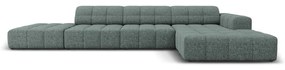 Тюркоазен ъглов диван (десен ъгъл) Chicago - Cosmopolitan Design