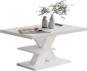 Модерна масичка за кафе Detroit - 90 x 60 x 45 cm Сив