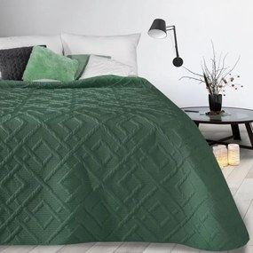Модерно покривало за легло с модел в зелено Ширина: 220 см Дължина: 240см