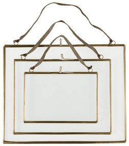 Метална рамка висяща в златисто 15x10 cm – Rex London