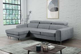 Ъглов диван Astiria-Gkri-Leuko-Left