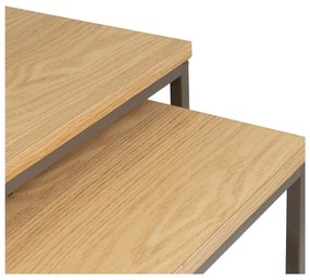 Сгъваеми маси в комплект от 2 броя броя 50x50 cm - Casa Selección