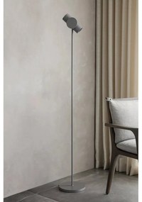 Сива LED затъмняваща се подова лампа (височина 130 cm) Stage – Blomus