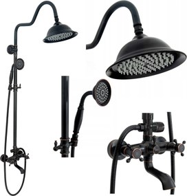 ДУШ СИСТЕМА Rea Retro Old Black