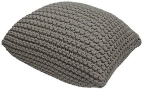 Сива възглавница Pouffe Knit - Bonami Essentials