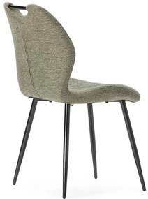 Зелени трапезни столове в комплект 4 бр. Muli – Marckeric