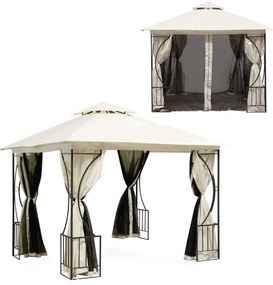 Градинска палатка 3х3 м с мрежа против комари 2в1