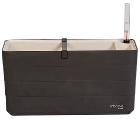 Пластмасова самополиваща се саксия за цветя 39,5 cm Berberis – Plastia