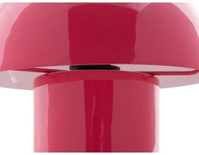 Розова настолна лампа с метален абажур (височина 20 cm) Fat Mushroom – Leitmotiv