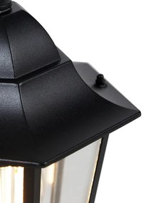 Класическа външна лампа за основа черна 48,6 см IP44 - Хавана