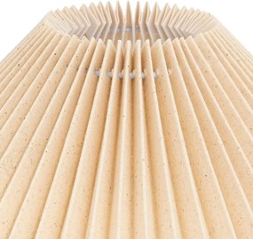 Настолна лампа atmosphera Talya, Цилиндър, Височина 38 см, Бяла