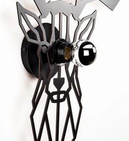 Черна стенна лампа – Opviq lights