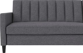 Сив сгъваем ъглов диван Celine – Støraa