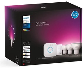 Smart стартов пакет 5 бр. GU10, 6 W White and color ambiance – Philips Hue