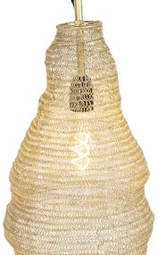 Ориенталски висящ аплик златен - Nidum Rombo