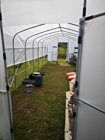 Професионална модулна оранжерия Tunnel Pro System 3 - 30 кв.м. с две врати и проветрение (10x3x2m)