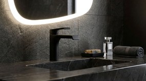 Смесител за мивка REA Hass Black Low