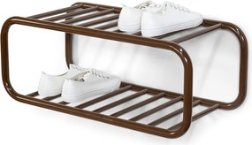 Тъмнокафява метална висяща стойка за обувки 72x28x35 cm Retro – Spinder Design