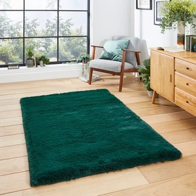 Изумруденозелен килим Super Teddy, 150 x 230 cm Super Teddy - Think Rugs