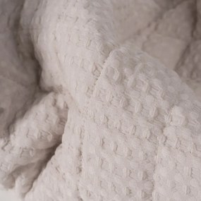 Бежово капитонирано покривало за легло 240x260 cm – Ixia
