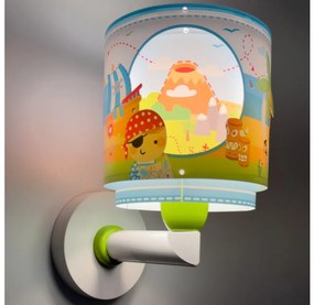 Dalber 60659 - Детско стенно осветително тяло PIRATE ISLAND 1xE27/15W/230V
