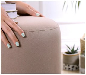 Светлокафява табуретка Ropp – Artie