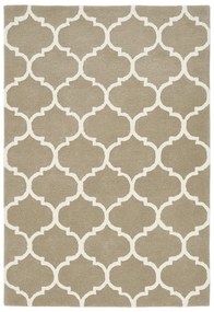 Светлокафяв ръчно изработен вълнен килим 160x230 cm Albany – Asiatic Carpets