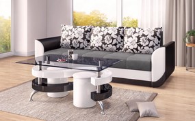 Стъклена холна маса Синтия М II