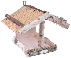 Дървена стенна хранилка за птици, височина 24,5 cm - Esschert Design