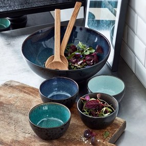 Зелена/черна глинена купичка 200 ml Gastro Green/Black – Bitz