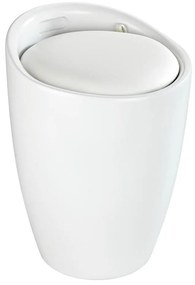 WENKO 24228100 - Столче CANDY 36x50,5 см бяло/черно