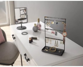 Черен органайзер за бижута My Pendants - Metaltex