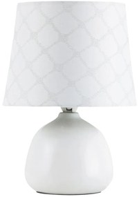 Rabalux 4379 - Настолна лампа ELLIE E14/40W бяла