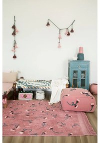 Розов детски пуф English Garden – Lorena Canals