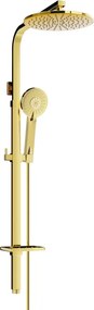 Mexen Q40 колона за душ, златна - 798404095-50