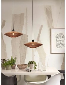 Висяща лампа с абажур от юта в естествен цвят ø 40 cm Iguazu - Good&amp;Mojo