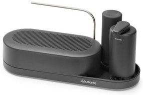 Сива пластмасова стойка за препарати SinkStyle – Brabantia