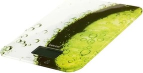 Кухненска везна Beurer KS 19 Fresh, До 5 кг, ТАРА, Сензорно управление, LCD, Стъкло, Ултратънка, Зелен