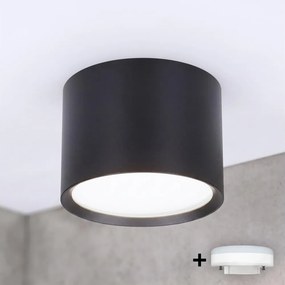 BRILAGI - LED точково осветително тяло за баня SMOOTH 1xGX53/15W/230V 60x82 mm черно IP54