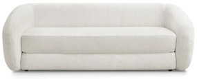 Бял шенилов сгъваем диван 228 cm Neyo – Bobochic Paris