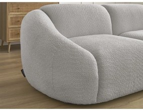 Светлосив диван от букле 230 cm Tina – Bobochic Paris