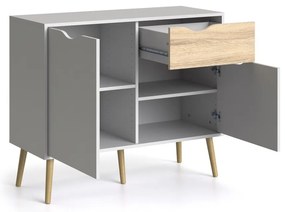 Бял скрин , 99 x 82 cm Oslo - Tvilum