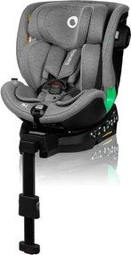 Lionelo - Детско столче за кола с въртяща се база HARMONY i-Size 40-150 см сиво
