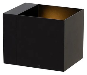 Стенна лампа черна с LED и сензорен димер акумулаторна - Joris